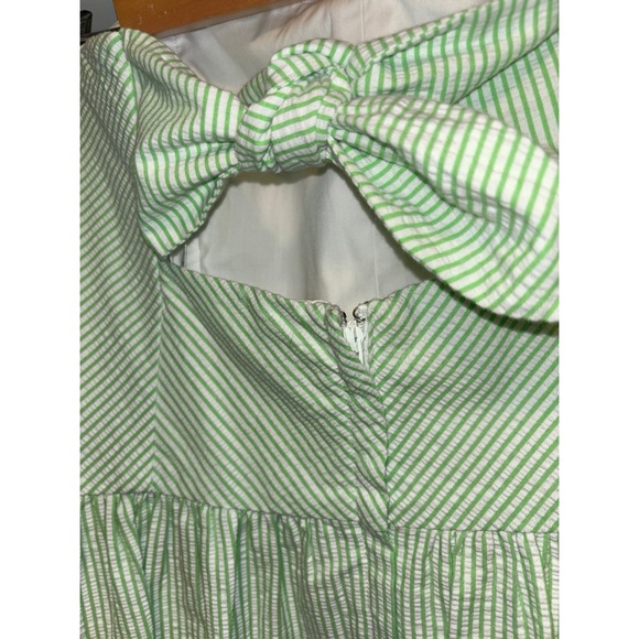 Lily Pulitzer Green Strapless Dress - Picture 3 of 6